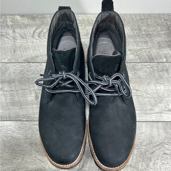 Kodiak Chukka Men’s Waterproof Black Leather Lace Up Booties Boots Size 9.5 - Picture 3 of 11